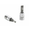 Hlavice zástrčná šroubovák plochý, 1/4", 5,5mm, L 37mm, CrV/S2 FORTUM