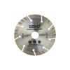 Kotouč diamantový řezný turbo-segmentový, 125x10x22mm GEKO