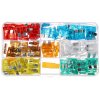 Sada nožových automobilových pojistek MECHANIC FUSE SET 1, 5-30A, 120ks SIXTOL