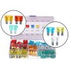 Sada nožových automobilových pojistek MECHANIC FUSE SET 1, 5-30A, 120ks SIXTOL