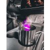 Aroma difuzer Car Flame do auta černý 100ml, USB-C, do držáku na pití SIXTOL