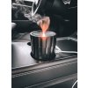 Aroma difuzer Car Flame do auta černý 100ml, USB-C, do držáku na pití SIXTOL