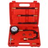 Sada pro testování tlaku benzínových motorů MECHANIC ENGINE TESTER 10, 0-7bar, 10ks SIXTOL