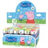 Bublifuk Peppa Pig 60ml dětský bublifukovač s hrou ve víčku