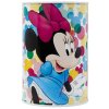 Pokladnička válec Disney Minnie Mouse 10x15cm dětská kasička kovová