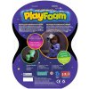 PlayFoam pěnová kuličková modelína set 4 barvy svítí ve tmě fosforeskuje