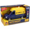 Auto dodávka 22cm Datart na setrvačník na baterie 1:16 Světlo Zvuk CZ kov
