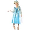 KARNEVAL Šaty Ledová princezna vel.S (110-120cm) 4-6 let *KOSTÝM*