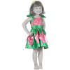KARNEVAL Šaty VÍLA KVĚTINOVÁ vel. XS (92-104 cm) 3-4 let KOSTÝM