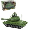 Tank obrněné vozidlo 26cm na setrvačník set s figurkou a doplňky plast