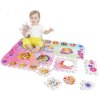 Měkké bloky Disney Princess pěnový koberec baby vkládací puzzle podložka na zem