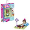MATTEL Mega Construx stavebnice mikro panenka Barbie s doplňky 6 druhů