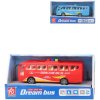 Autobus Dream Bus 17cm na baterie Světlo Zvuk 2 barvy v krabici