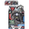 Transrobot 10cm auto záchranné robot s přeměnou 2v1 4 druhy plast