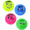 Míček smajlík ovoce s úsměvem 5,2cm se světlem 4 druhy