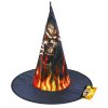 KARNEVAL Klobouk čarodějnice zombie pro dospělé *KARNEVALOVÝ DOPLNĚK*