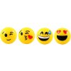 Míček s obličejem Smíšek 5cm smajlík žlutý na baterie Světlo
