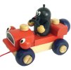 DETOA  KRTEK a mrkací auto s Krtečkem * DŘEVĚNÉ HRAČKY *