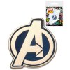 Odznak Avengers logo 2,5cm kovový v sáčku