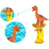 Pistole dětská vodní stříkací brontosaurus 23cm se zásobníkem na vodu plast