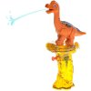 Pistole dětská vodní stříkací brontosaurus 23cm se zásobníkem na vodu plast