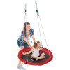 PLAYTIVE Houpačka dětská závěsný houpací kruh 113cm červený v krabici