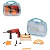 Nářadí dětské pracovní plastové set s vrtačkou a doplňky v kufříku