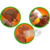 Dinosaurus s efekty 17cm vypouští páru na baterie Světlo Zvuk 2 barvy plast
