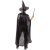 KARNEVAL Šaty čaroděj pavučina set s kloboukem dospělý *KOSTÝM*