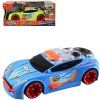 Auto závodní na baterie 23cm vibrující reproduktory 2 barvy Světlo Zvuk