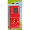 Hra retro digitální Brick Game Tetris na baterie na kartě 4 barvy plast Zvuk