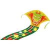 Drak létající plastový Monster 43x70cm dlouhý ocas 3 druhy