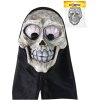 KARNEVAL Maska lebka s šátkem *KARNEVALOVÝ DOPLNĚK*