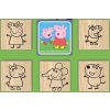 JIRI MODELS Razítka 5+1 s pop-up voskovou Peppa Pig