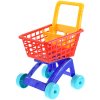MAD Vozík nákupní barevný Červený 40x33x58cm plast