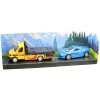 Auto odtahová služba zpětný chod City Collection set s autíčkem 4 druhy kov