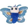 PLYŠ Motýlek baby třpytivý 20cm 3 barvy *PLYŠOVÉ HRAČKY*
