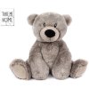 PLYŠ Medvěd 24cm šedý sedící Take me home *PLYŠOVÉ HRAČKY*