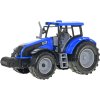 Traktor plastový 20cm zemědělský stroj na setrvačník 3 barvy