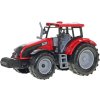 Traktor plastový 20cm zemědělský stroj na setrvačník 3 barvy