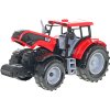 Traktor plastový 20cm zemědělský stroj na setrvačník 3 barvy