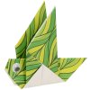 GRAFIX Origami kreativní skládačka set 12 zvířátek s očima + 3D pozadí 2 druhy
