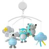 Kolotoč baby nad postýlku zvířátka mix 3ks s melodiemi Zvuk pro miminko