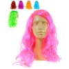 KARNEVAL Paruka dětská umělé vlasy dlouhé kadeře 4 barvy