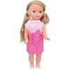 Panenka Adélka 34cm růžový letní obleček sukýnka s puntíky
