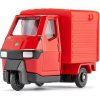 SIKU Blister auto Piaggio Ape 50 tříkolový vůz model kov 1583