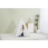 VIGA PolarB Stan dětský 122x150x122cm indiánské teepee s oknem dřevo/plátno