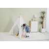 VIGA PolarB Stan dětský 122x150x122cm indiánské teepee s oknem dřevo/plátno
