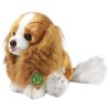 PLYŠ Pes kavalír King Charles španěl 28cm sedící Eco-Friendly *PLYŠOVÉ HRAČKY*