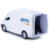 Auto přepravní společnost PPL kovová dodávka 14cm zpětný chod